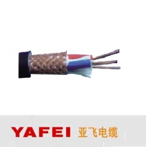 亚飞电缆/KVVP系列/聚乙烯绝缘乙烯护套编织屏蔽控制电缆