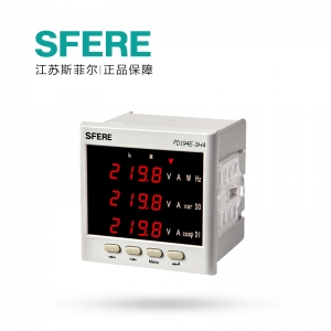 斯菲尔（SFERE）多功能仪表 LED显示 PD194E-3H4 AC380V 5A-3P4W
