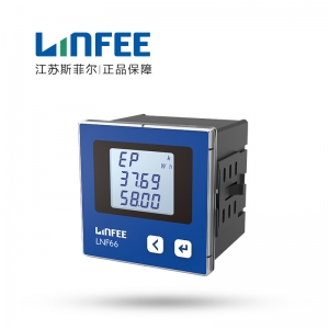 领菲（LINFEE） 液晶显示 电能计量仪表 LNF66 AC380V 1A-3P4W