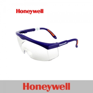 霍尼韦尔 100200 S200A透明镜片蓝色镜框耐刮擦眼镜